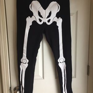 Skeleton leggings